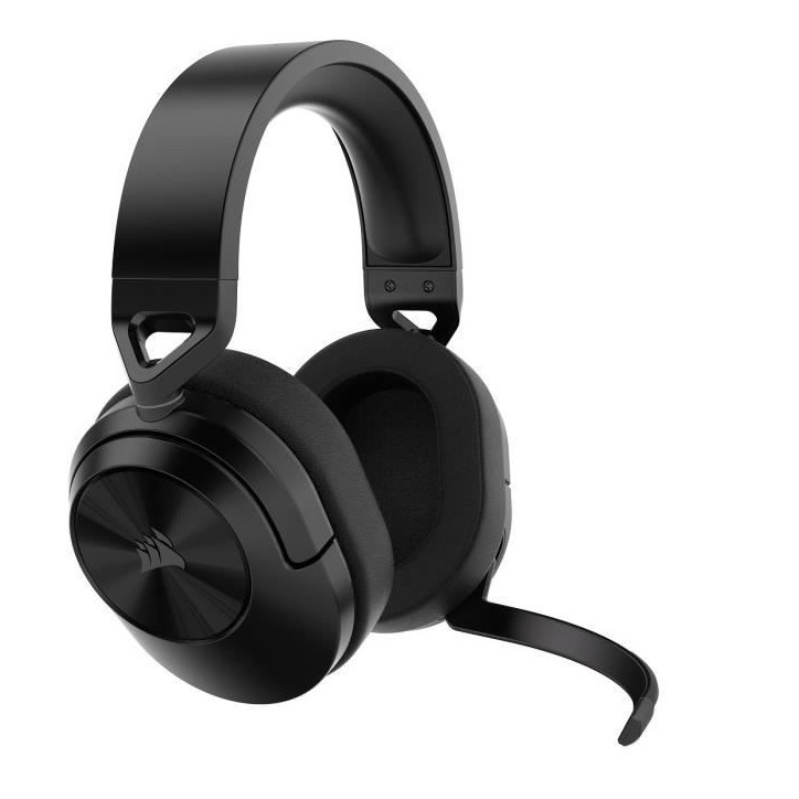 Casque PC Corsair Casque Gaming sans fil HS55 Wireless Carbon, PC et PS5. Casque PC Corsair Casque Gaming sans fil HS55 Wireless Carbon, PC et PS5.