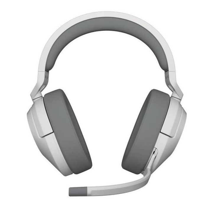 Casque Gaming sans fil CORSAIR HS55 WIRELESS - Son Surround Dolby Audio 7.1 - Blanc Casque Gaming sans fil CORSAIR HS55 WIRELESS - Son Surround Dolby Audio 7.1 - Blanc