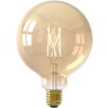 Ampoule LED Filament connectée Globe ambré G125 E27 - CALEX - 7W - 8