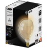 Ampoule LED Filament connectée Globe ambré G125 E27 - CALEX - 7W - 8