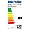 Ampoule LED Filament connectée Globe ambré G125 E27 - CALEX - 7W - 8
