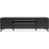 Meuble TV - Bertrix 56A - Ardoise / anthracite - 177x51,5x40 cm - 2 po