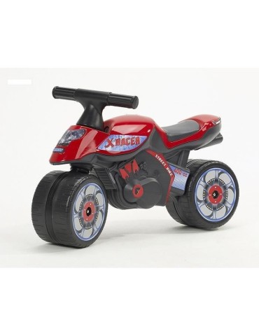 Porteur Baby Moto X Racer - FALK - Draisienne - Allure sportive - Larges roues - Rouge