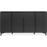 Buffet Bertrix 51A - Décor ardoise/anthracite - 4 portes et étageres