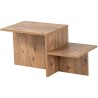 Table basse - HARMONY - Rectangulaire - Pin Atlantique - 80 x 40 x 40