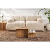 Table basse - HARMONY - Rectangulaire - Pin Atlantique - 80 x 40 x 40