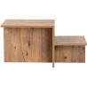 Table basse - HARMONY - Rectangulaire - Pin Atlantique - 80 x 40 x 40
