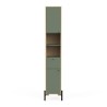 Colonne de salle de bain - 2 portes - 1 tiroir - L38,8 x P33,1 x H201,