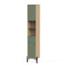 Colonne de salle de bain - 2 portes - 1 tiroir - L38,8 x P33,1 x H201,