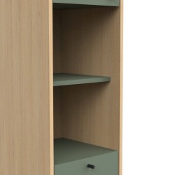 Colonne de salle de bain - 2 portes - 1 tiroir - L38,8 x P33,1 x H201,