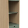 Colonne de salle de bain - 2 portes - 1 tiroir - L38,8 x P33,1 x H201,
