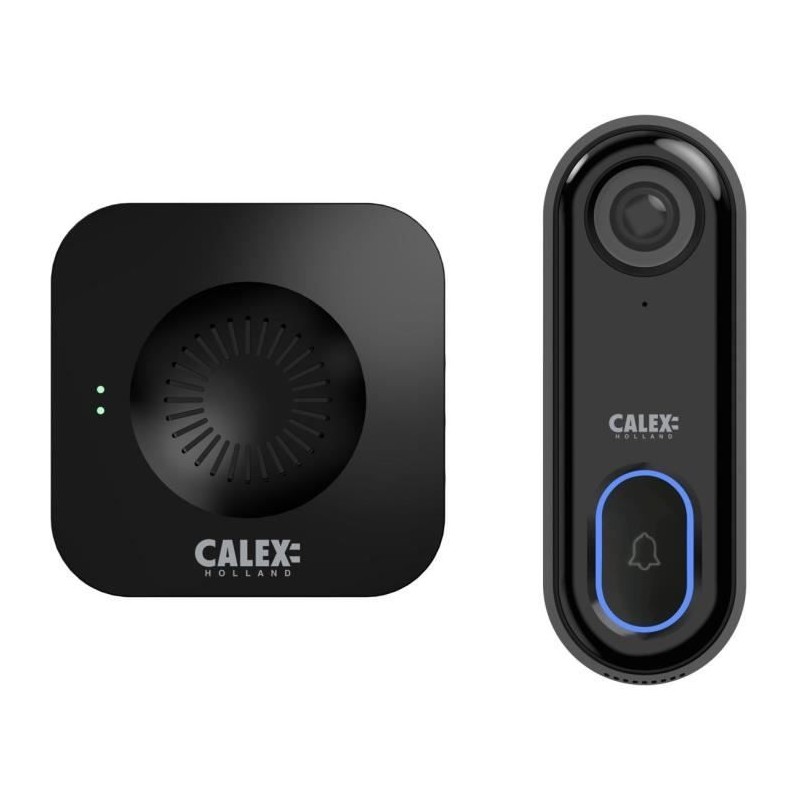 Sonnette video - CALEX - SMART BATTERY - Sans carte SD - Avec carillon Sonnette video - CALEX - SMART BATTERY - Sans carte SD - Avec carillon