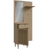 Vestiaire - CALASETTA - Chene - 1 porte - 1 tiroir - 90,4 x 41,4 x 198