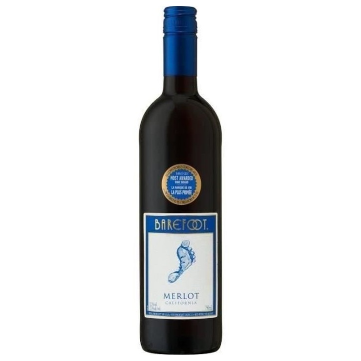 Barefoot Merlot - Vin rouge de Californie