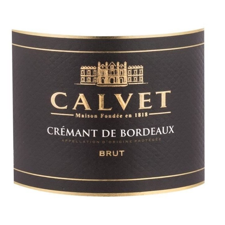 Calvet 2023 Crémant de Bordeaux Brut - Vin blanc de Bordeaux