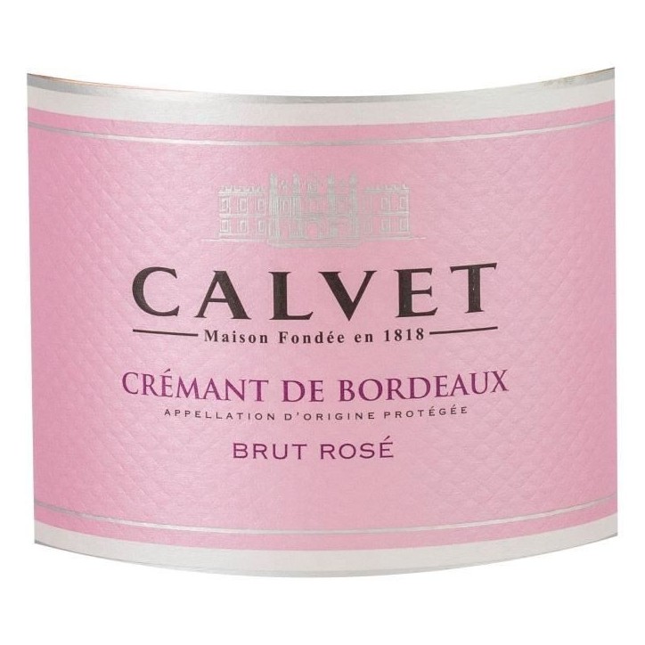 Calvet 2023 Crémant de Bordeaux Rosé Brut