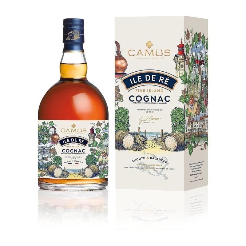 Camus - Cognac - Ile de Ré - Island - 70cl - 40,0% Vol.