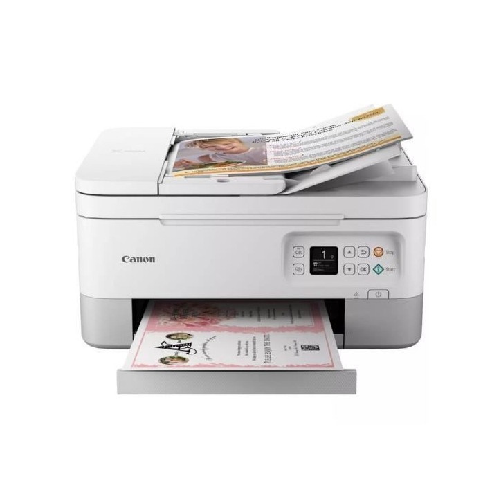 Imprimante Multifonction - CANON - PIXMA TS7451i - Wi-Fi - 2 Cartouches FINE - Couleur - Recto/Verso Automatique