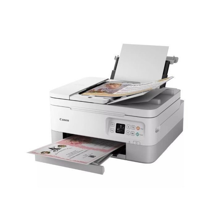 Imprimante Multifonction - CANON - PIXMA TS7451i - Wi-Fi - 2 Cartouches FINE - Couleur - Recto/Verso Automatique