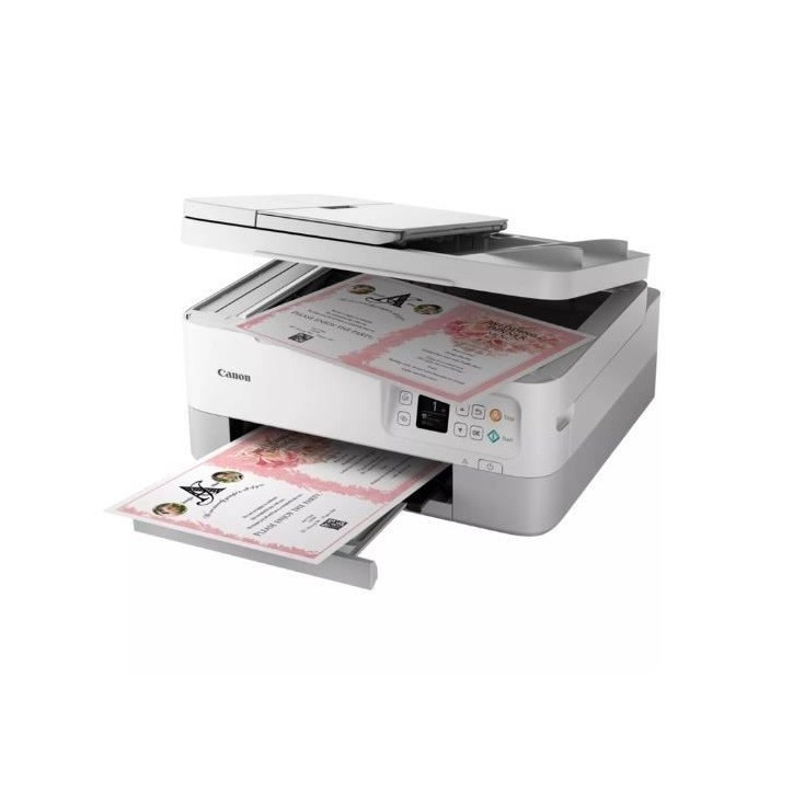 Imprimante Multifonction - CANON - PIXMA TS7451i - Wi-Fi - 2 Cartouches FINE - Couleur - Recto/Verso Automatique