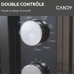 CMG20TNMB Micro-ondes Gril CANDY Moderna 20L 700W - Gril 900W - UI mé