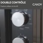 CMG20TNMB Micro-ondes Gril CANDY Moderna 20L 700W - Gril 900W - UI mécanique 6 niveaux de puissance - Fonction Décongélation