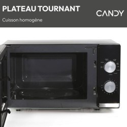 CMG20TNMB Micro-ondes Gril CANDY Moderna 20L 700W - Gril 900W - UI mé