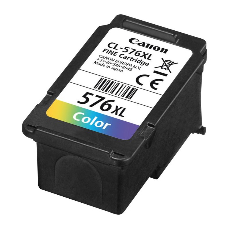 Cartouche d'encre - CANON - CL-576XL - Multi-couleurs - Rendement éle Cartouche d'encre - CANON - CL-576XL - Multi-couleurs - Rendement éle