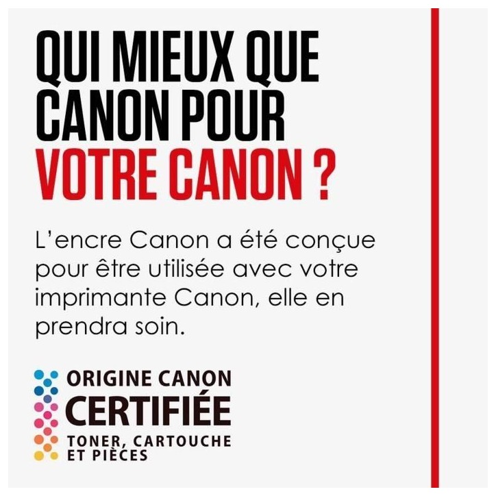 Cartouche d'encre - CANON - CL-576XL - Multi-couleurs - Rendement élevé - 300 pages