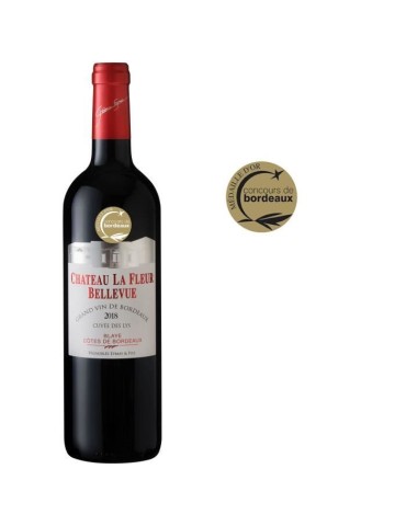 Château La Fleur Bellevue 2018 Côtes de Blaye - Vin rouge de Bordeaux