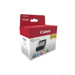 Cartouche d'encre - CANON - PGI-580/CLI-581 PGBK/C/M/Y/BK (2078C007) -