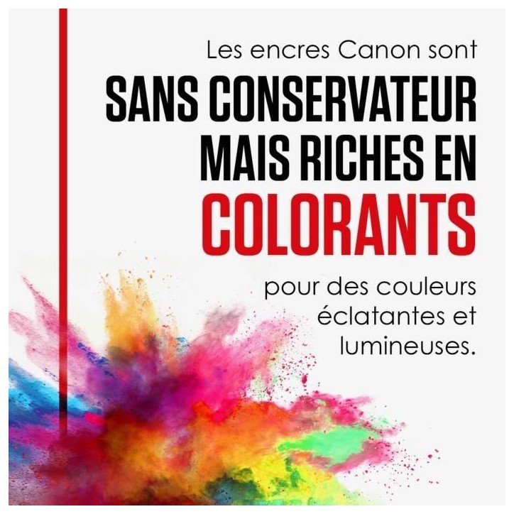 Cartouche d'encre - CANON - CLI-581 - Multi-couleurs - Jet d'encre - Compatible