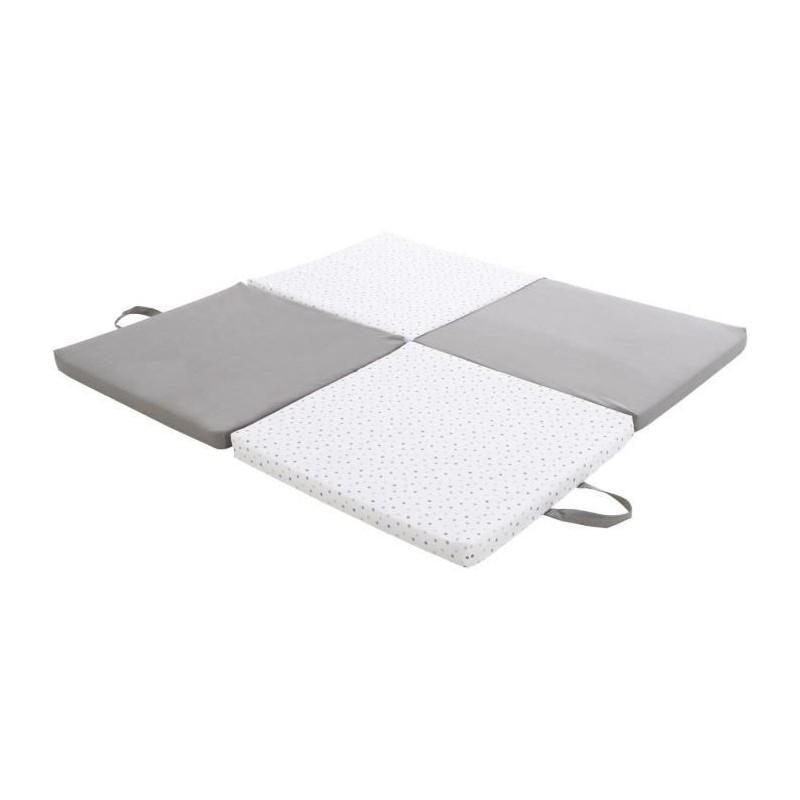 Tapis d'éveil - CANDIDE - Evolutif 3-en-1 - Gris / Etoiles Tapis d'éveil - CANDIDE - Evolutif 3-en-1 - Gris / Etoiles