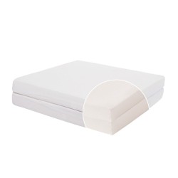Matelas Bébé Pliant 2 Parties TINEO 60x120x7cm Essentiel Fabriqué E