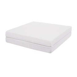 Matelas Bébé Pliant 2 Parties TINEO 60x120x7cm Essentiel Fabriqué E