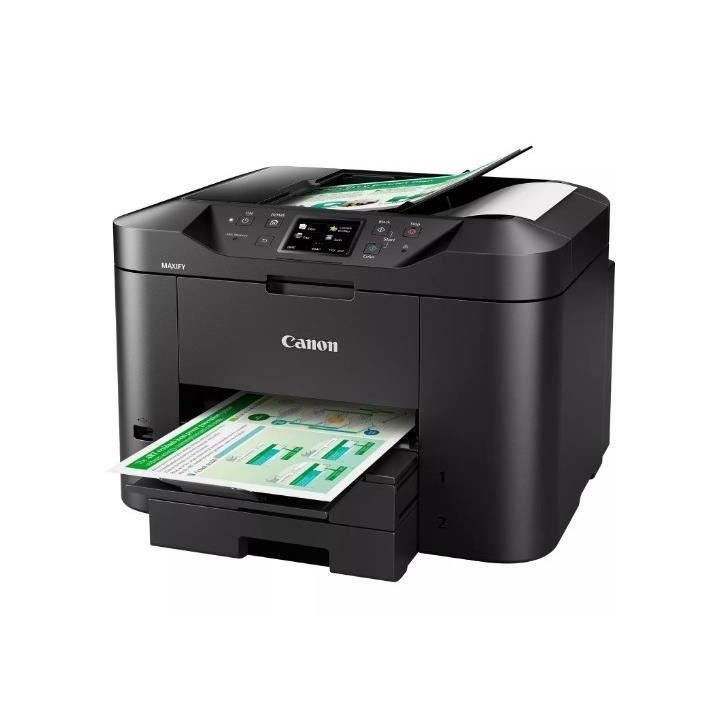 Imprimante Multifonction - CANON - MAXIFY MB2750 - Jet d'encre - Couleur - Recto-verso automatique - WIFI - Noir