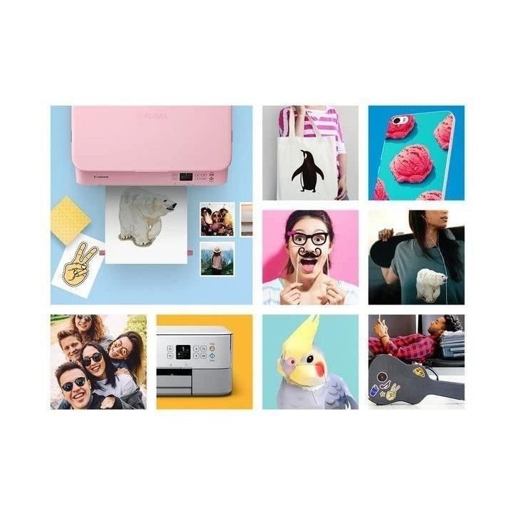 Papier d'impression Canon Papier photo magnétique MG-101 A6 - 5 Feuilles - 670g/m²