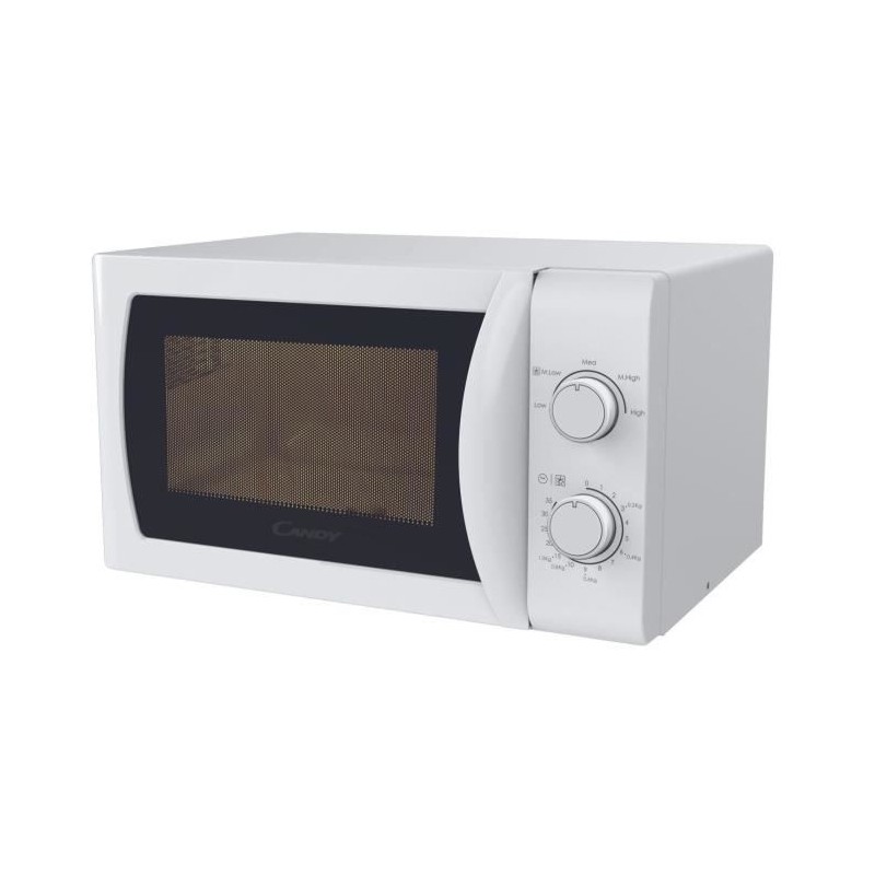 CMW20SMW Micro-ondes Mono CANDY Idea - 20L - MO : 700W - UI mécanique CMW20SMW Micro-ondes Mono CANDY Idea - 20L - MO : 700W - UI mécanique