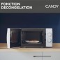CMW20SMW Micro-ondes Mono CANDY Idea - 20L - MO : 700W - UI mécanique - 5 niveaux de puissance - Blanc CMW20SMW Micro-ondes Mono CANDY Idea - 20L - MO : 700W - UI mécanique - 5 niveaux de puissance - Blanc