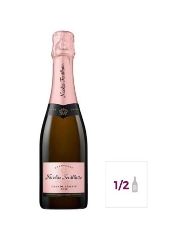 Champagne Nicolas Feuillatte Grande Réserve Rosé - 37,5 cl