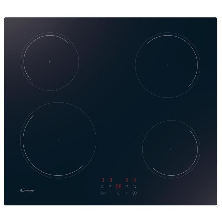 Plaque induction CANDY - 4 feux - 21 cm - CI642CBB/1 Plaque induction CANDY - 4 feux - 21 cm - CI642CBB/1