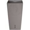 RIVIERA Pot de fleurs carré Eva New en plastique - 28 x 28 x H 52 cm