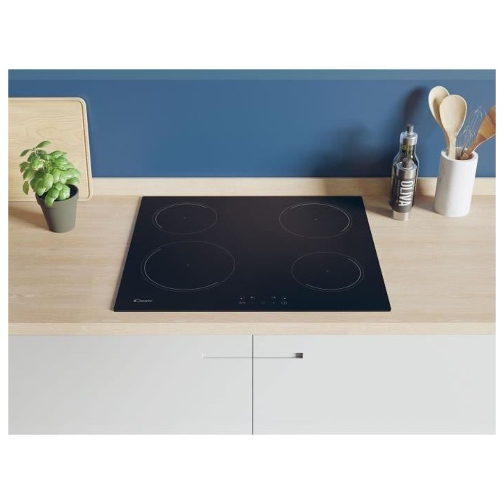 Plaque induction CANDY - 4 feux - 21 cm - CI642CBB/1 Plaque induction CANDY - 4 feux - 21 cm - CI642CBB/1