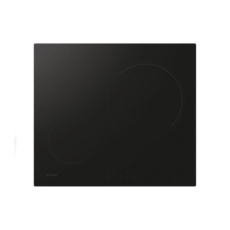 Plaque de cuisson induction CANDY 3 foyers - L 60 cm - CI633CBB/1 - No Plaque de cuisson induction CANDY 3 foyers - L 60 cm - CI633CBB/1 - No