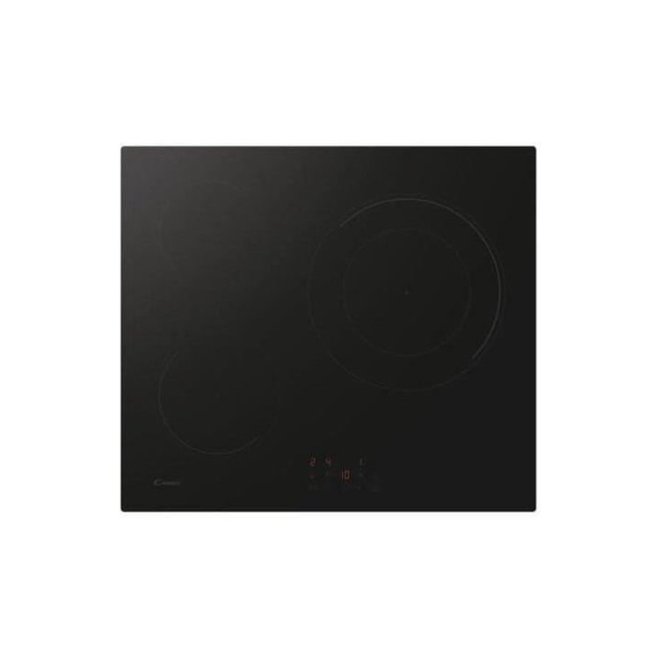 Plaque de cuisson induction CANDY 3 foyers - L 60 cm - CI633CBB/1 - Noir Plaque de cuisson induction CANDY 3 foyers - L 60 cm - CI633CBB/1 - Noir