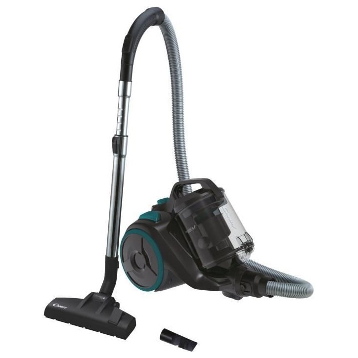 Aspirateur Traineau Sans Sac - CANDY CAF34HM - 800 W - Cassette 2,5 L - 79 dBA - Filtre HEPA 13 lavable