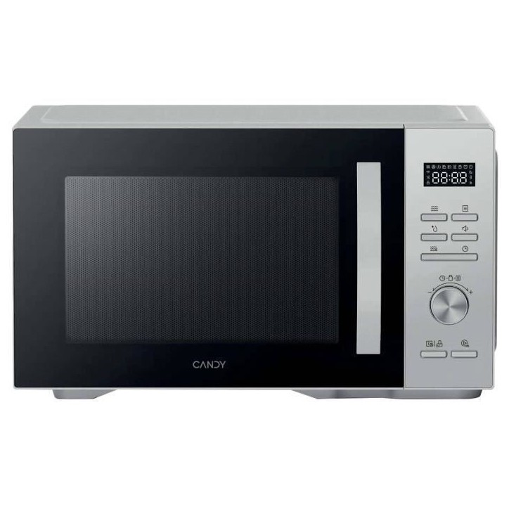Micro-ondes Grill Candy CMGA31W8DLS 900W 31L - Digital - 45 Menus - Argent