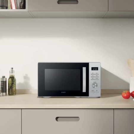 Micro-ondes Grill Candy CMGA31W8DLS 900W 31L - Digital - 45 Menus - Argent