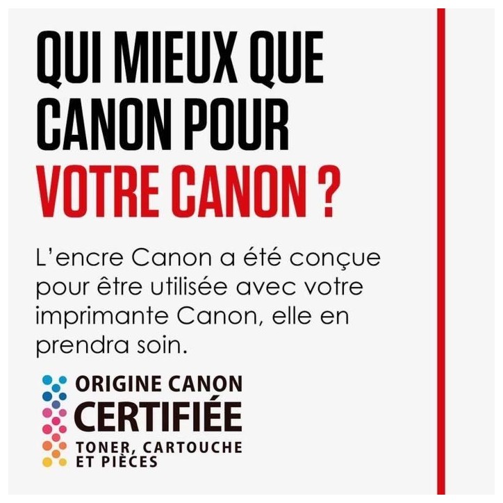 CANON Pack de 5 cartouches d'encre PGI-550 / CLI-551 Noir/Cyan/Magenta/Jaune/Gris