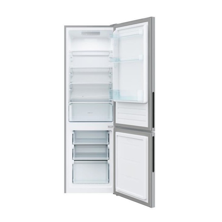 Réfrigérateur combiné - CANDY - CCT3L517ES - Classe E - 260 L - 39 dB - Gris Réfrigérateur combiné - CANDY - CCT3L517ES - Classe E - 260 L - 39 dB - Gris